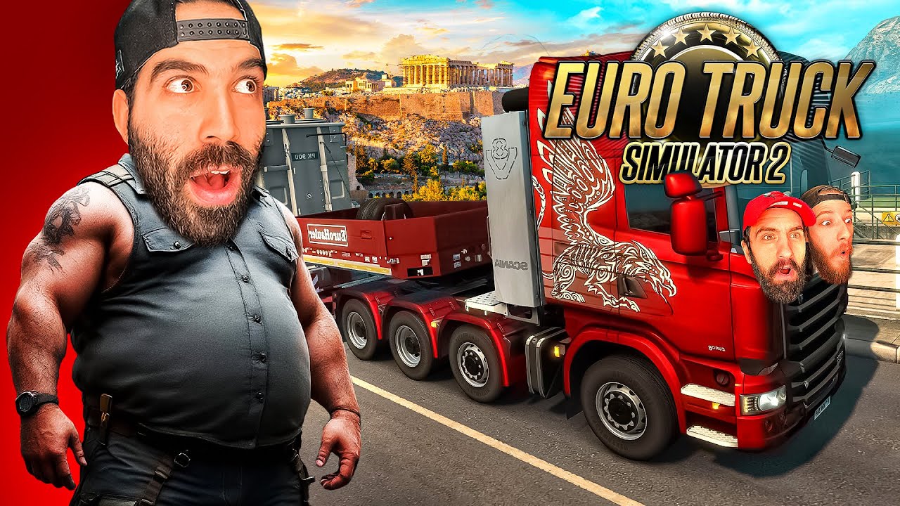 🔴Το δρομολόγιο του τρόμου! | Euro truck Simulator 2!