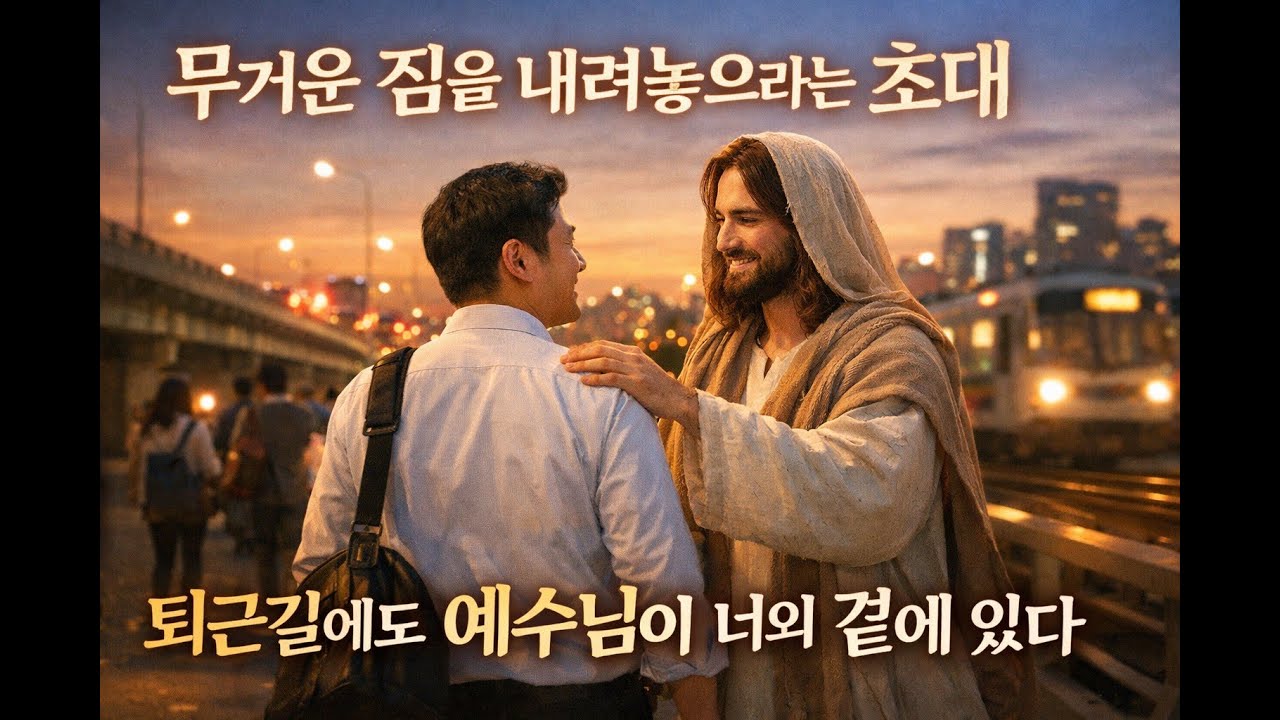 “무거운 짐을 지고 있다면 하나님이 초대하십니다” 마태복음 11:28