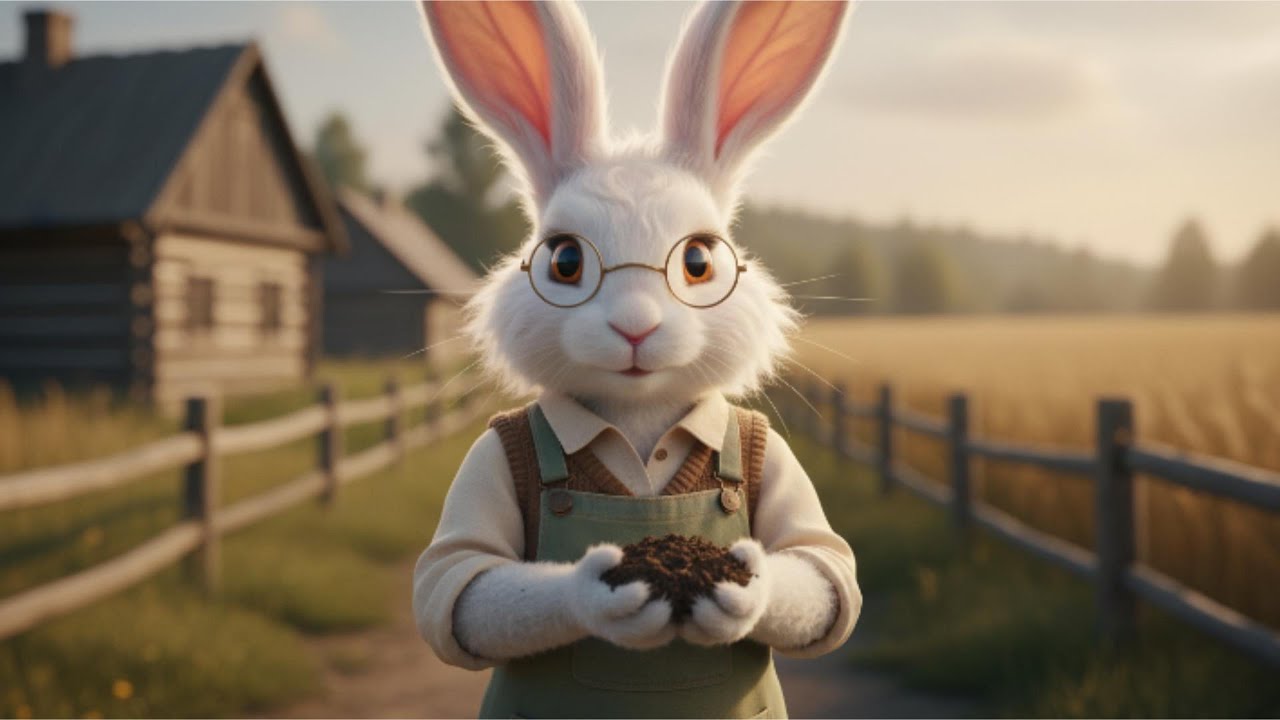 A Quiet Moment with Teacher Bunny