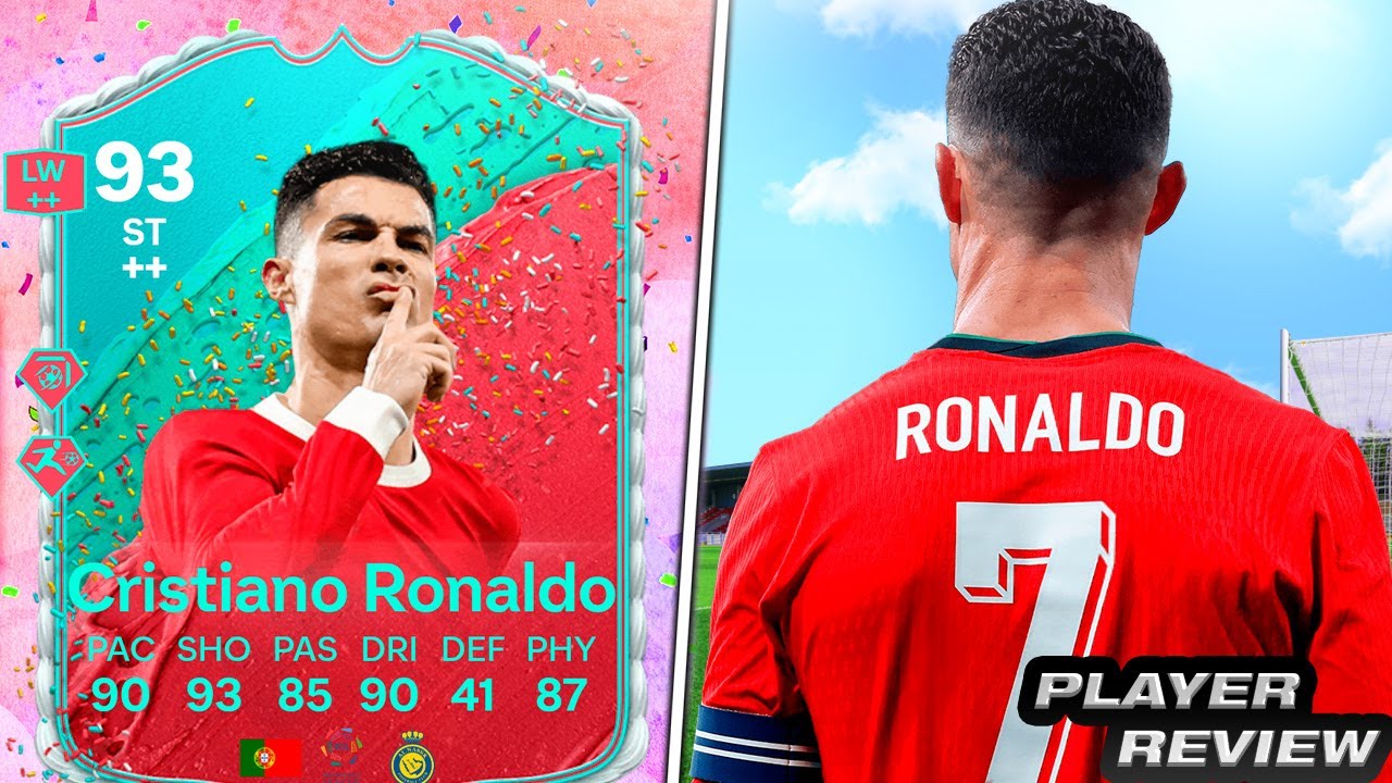 ¡NO IMPORTA SU PRECIO, ES AURA PURA! 😍 93 Cristiano RONALDO Fut Birthday Flashback Sbc Review