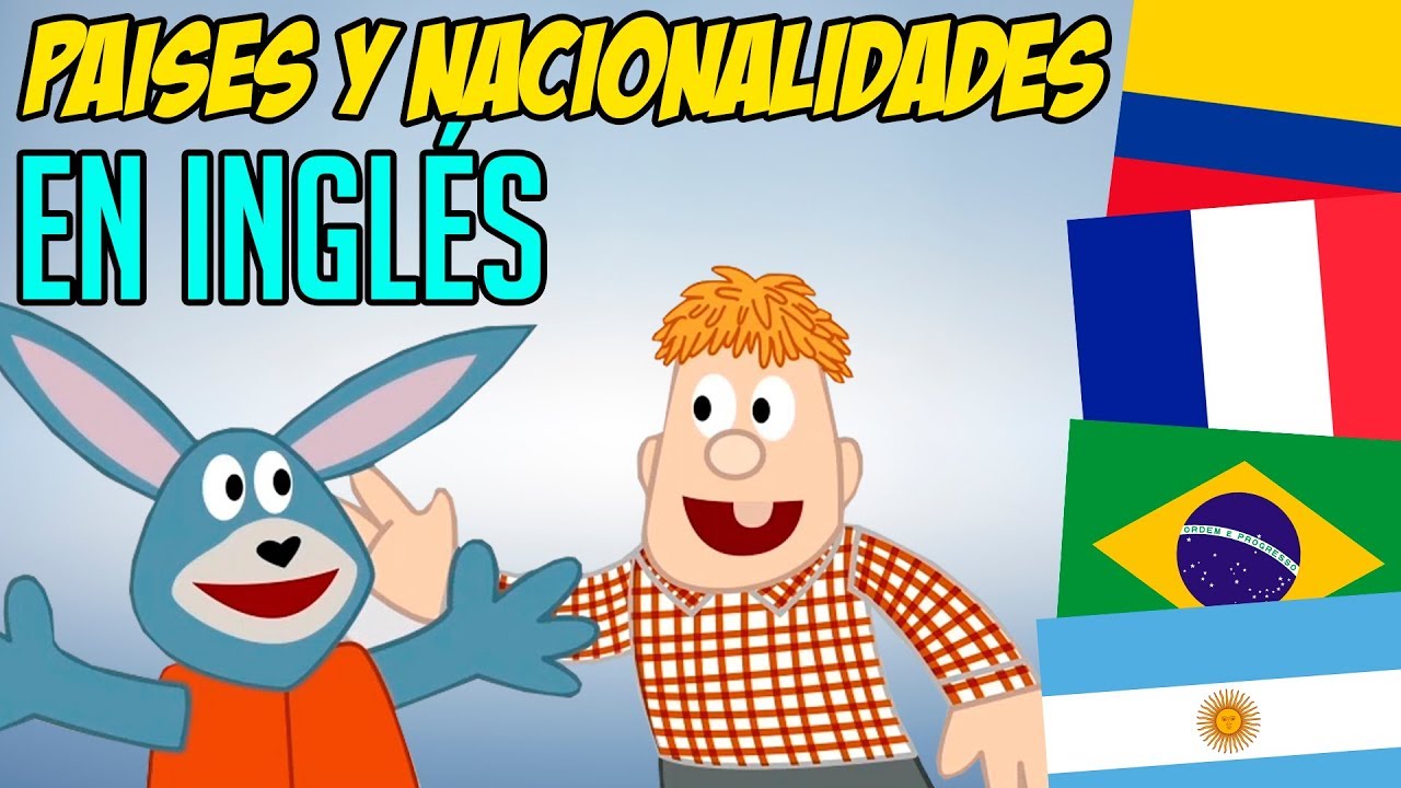 Países y Nacionalidades en INGLÉS para niños