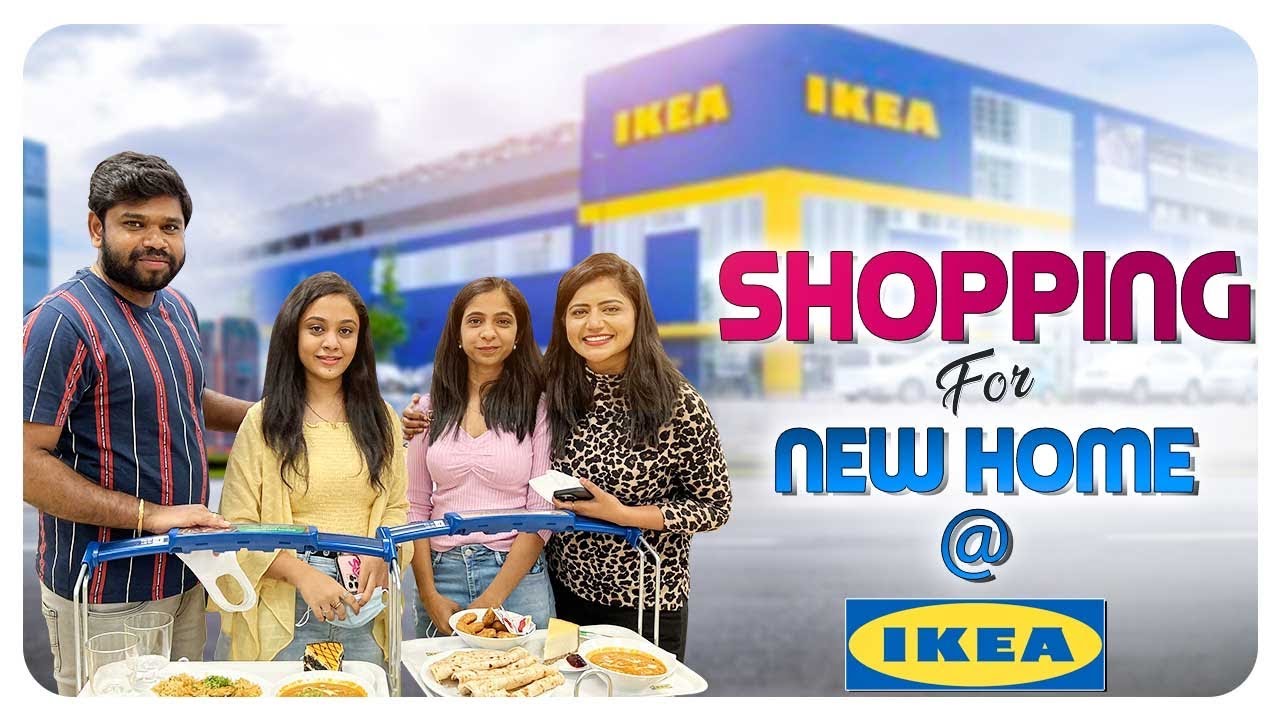 Shopping for new home @ Ikea || Amruthapranay || Jyothakka.