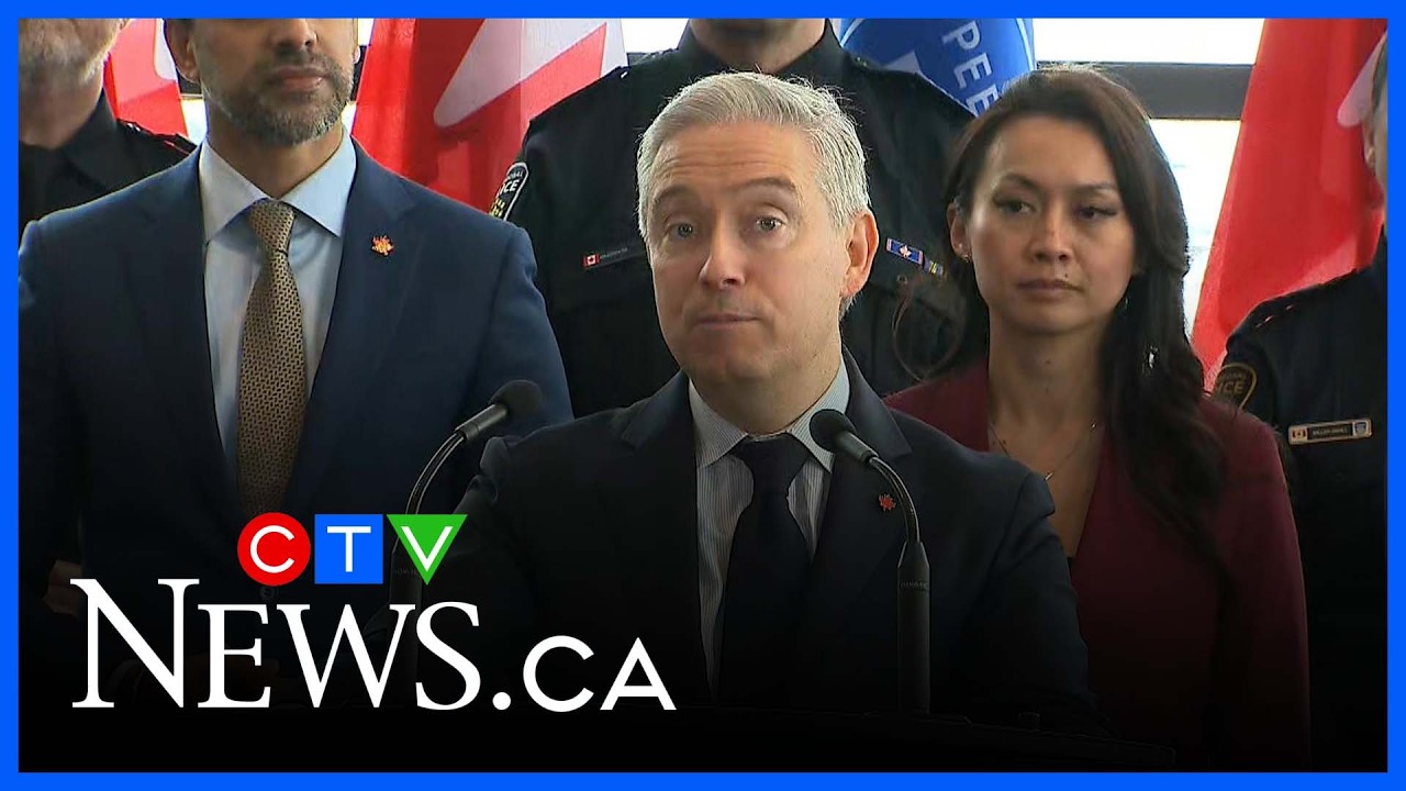 Federal Minister Champagne outlines new plan to combat extortion