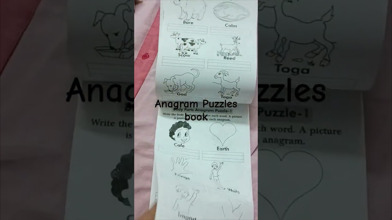 Anagram Puzzles book