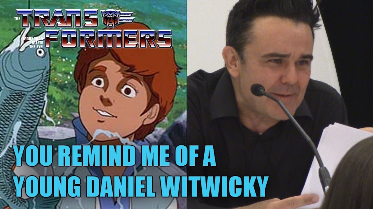 Voice Actor David Mendenhall Returns as Transformers Daniel Witwicky at TFcon Toronto.