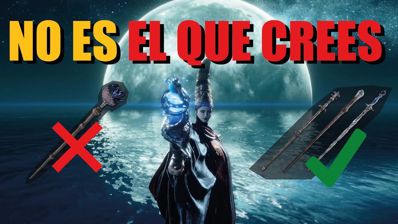 ELDEN RING - EL MEJOR bastón de magia