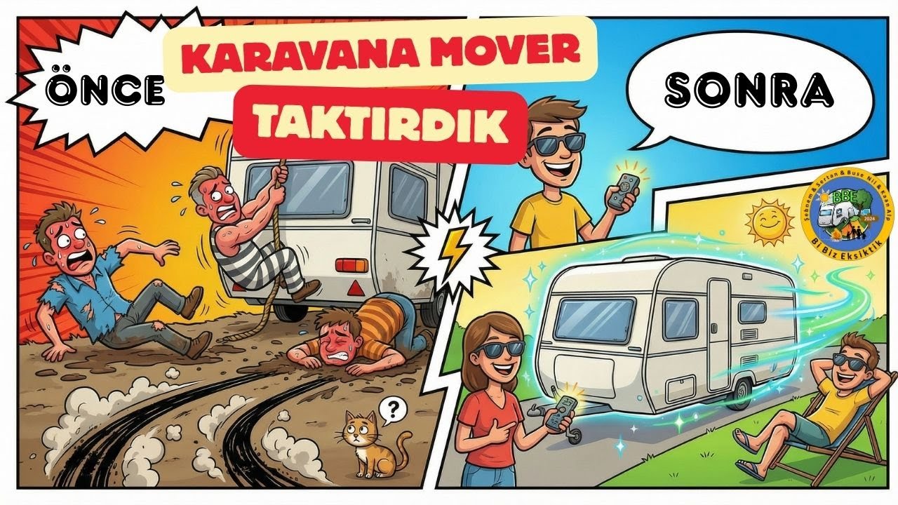 Karavanımıza Truma Mover Taktırdık I Bel Fıtığına Son! :)