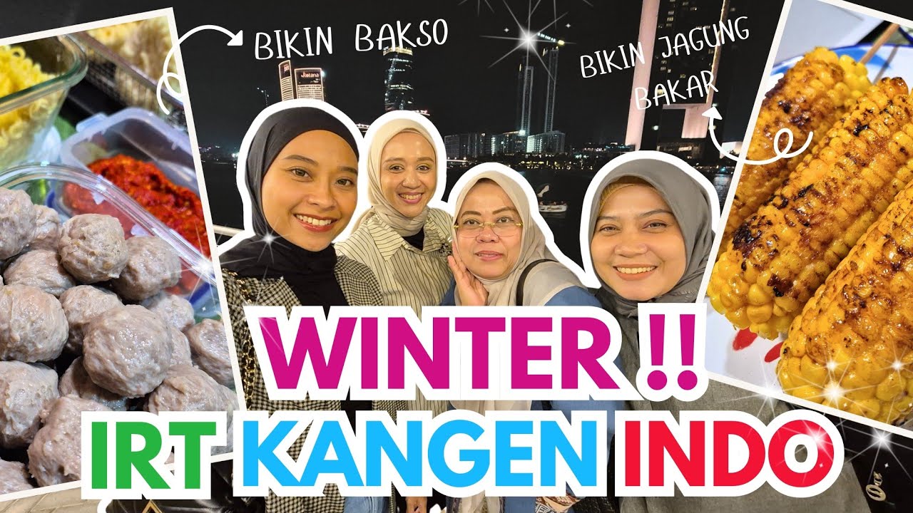 WINTER DI BAHRAIN 🇧🇭 IRT MASAK BAKSO, JAGUNG BAKAR + ANTER ANAK KE RUMKIT 🏥✨️
