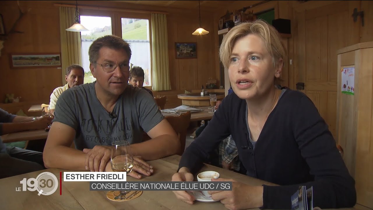 Couple UDC : Toni Brunner aux fourneaux, Esther Friedli au Conseil national à Berne.