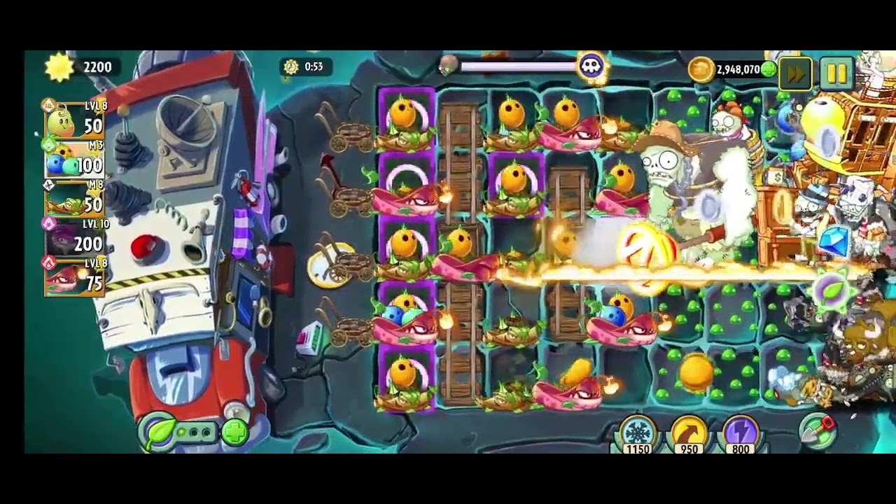 Bean Sprout's World | Fight Dr Zomboss! Level 3 | Week 4 Y 2026 Penny's Pursuit | PvZ 2