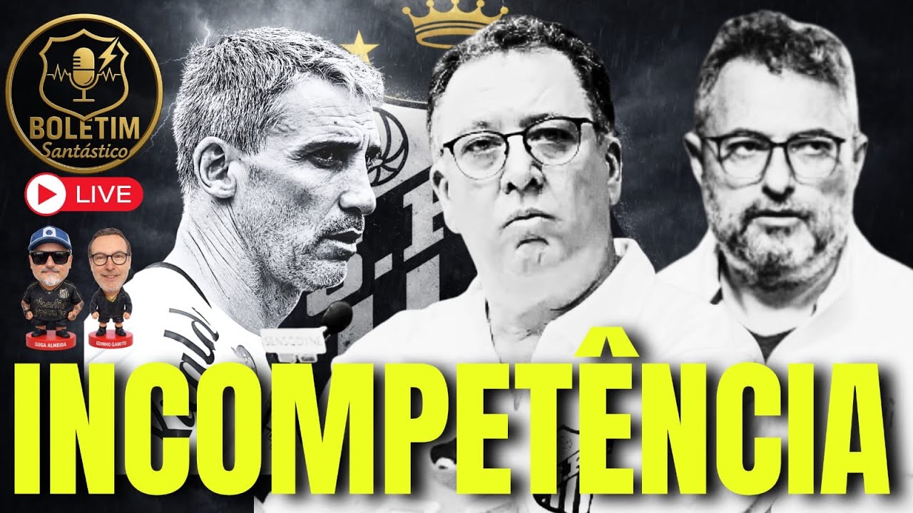 ELIMINADOS! POLÍTICA, EGO E INCOMPETÊNCIA AFUNDAM O SANTOS | #santos #futebol #podcast