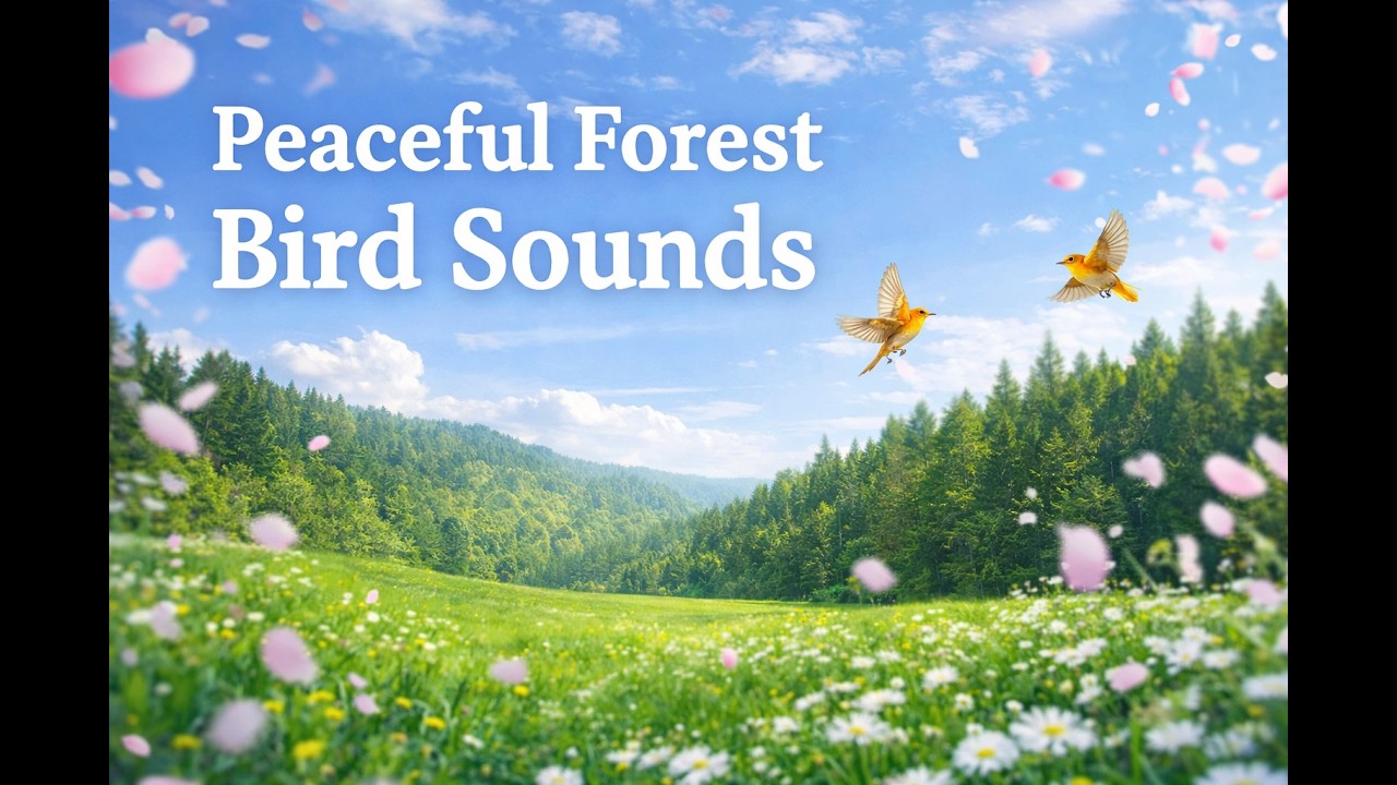 Morning Birdsong in a Peaceful Forest 🌿 3 Hours of Relaxing Nature Sounds