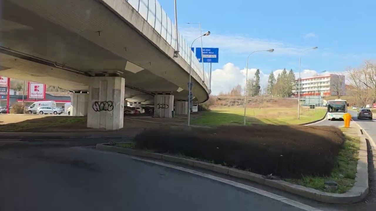 Карловы Вары!!! Покатаемся?! Маршрут 22 Tržnice - Hory restorace přes Šopland. 