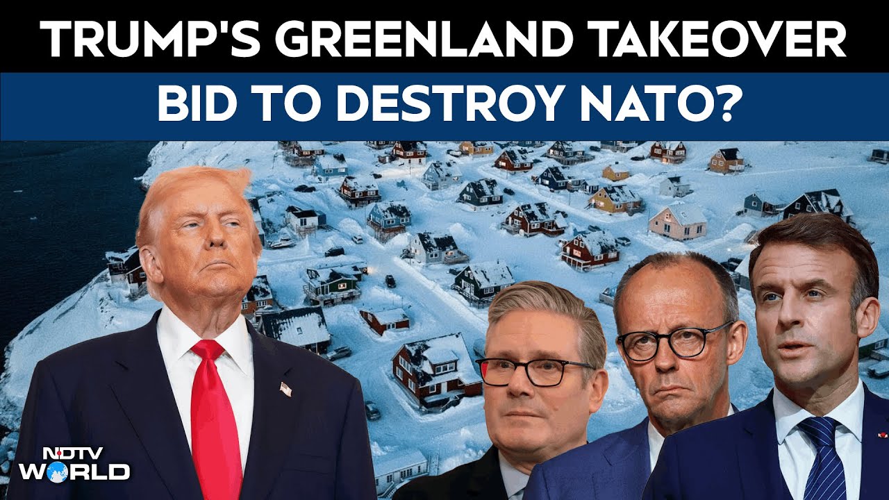 NATO News | Trump's Greenland Takeover Bid Threatens Destroying NATO's Unity