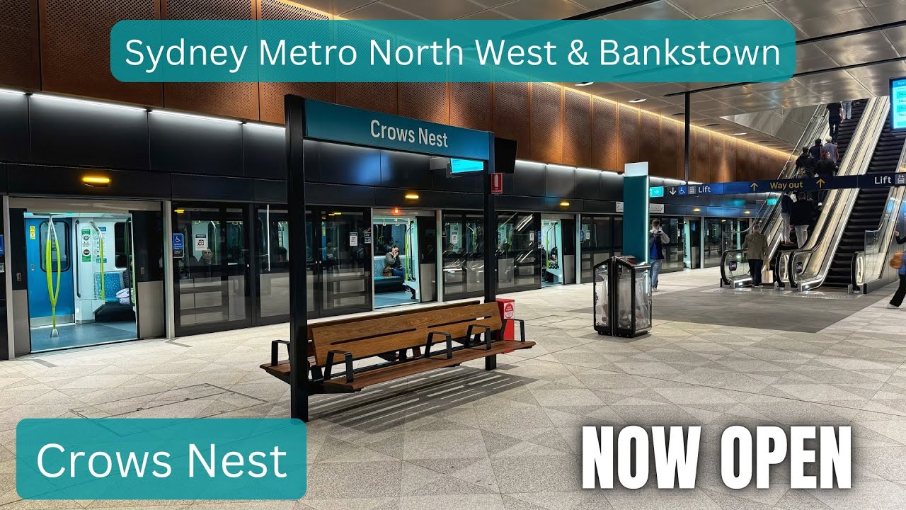 Sydney Metro Vlog 44: Crows Nest Now Open