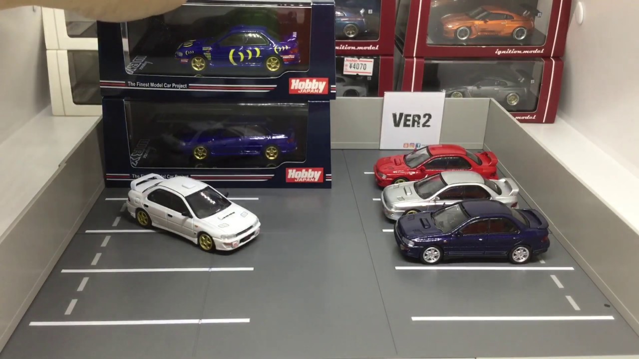 FirstLook 1/64 HobbyJapan Subaru Impreza WRX (GC8) STi and STi Type RA