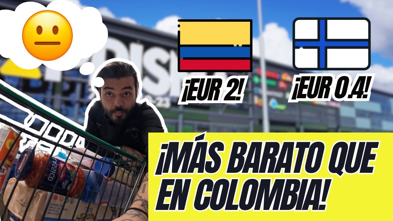 ¿Qué compro con 100 euros en un supermercado finlandés? - Helsinki | Finlandia