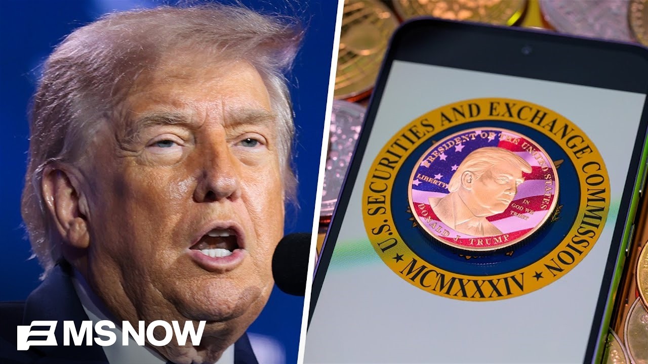Trump defends making money off of crypto while Americans struggle financially