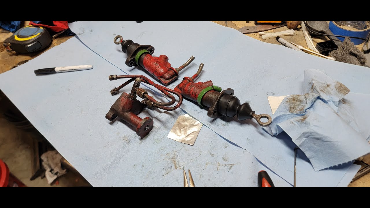 International Harvester 484 Brake Master Cylinder Rebuild