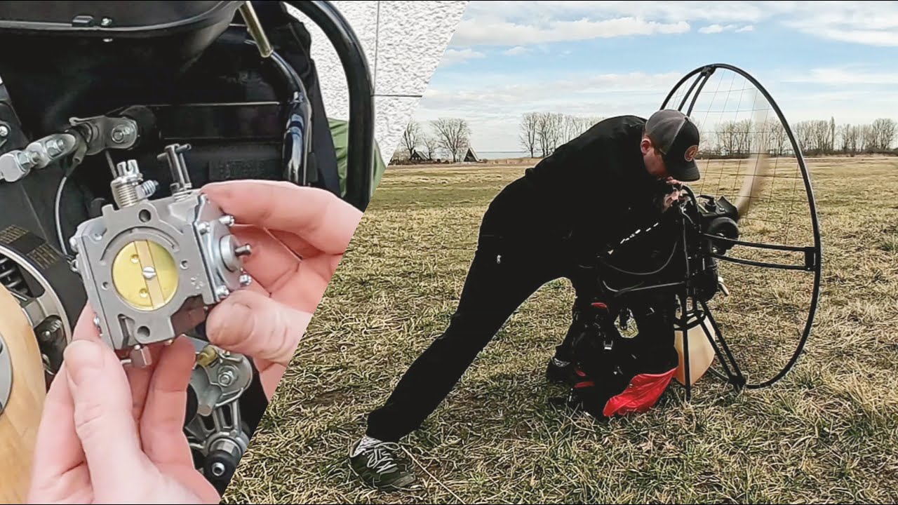 Új karburátor | Hátimotor szerelés 01 | Walbro WB 37 | Polini Thor 190 EVO | PPG Paragliding Hungary