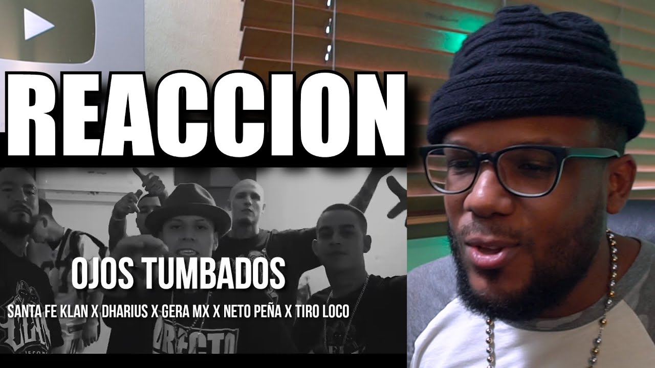 Santa Fe Klan - Ojos Tumbados ft. Dharius x Gera MX x Neto Peña x TiroLoko | Video Reacción |