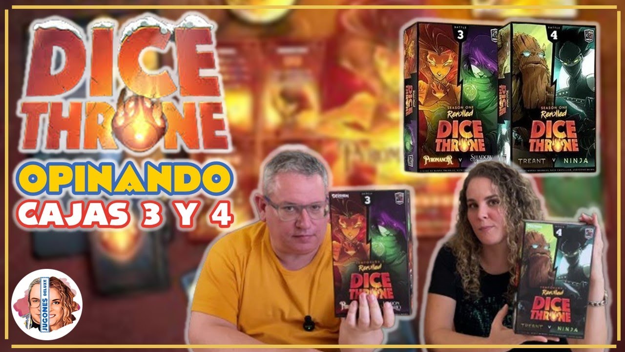 Opinando DICE THRONE Cajas 3 y 4 (season 1)