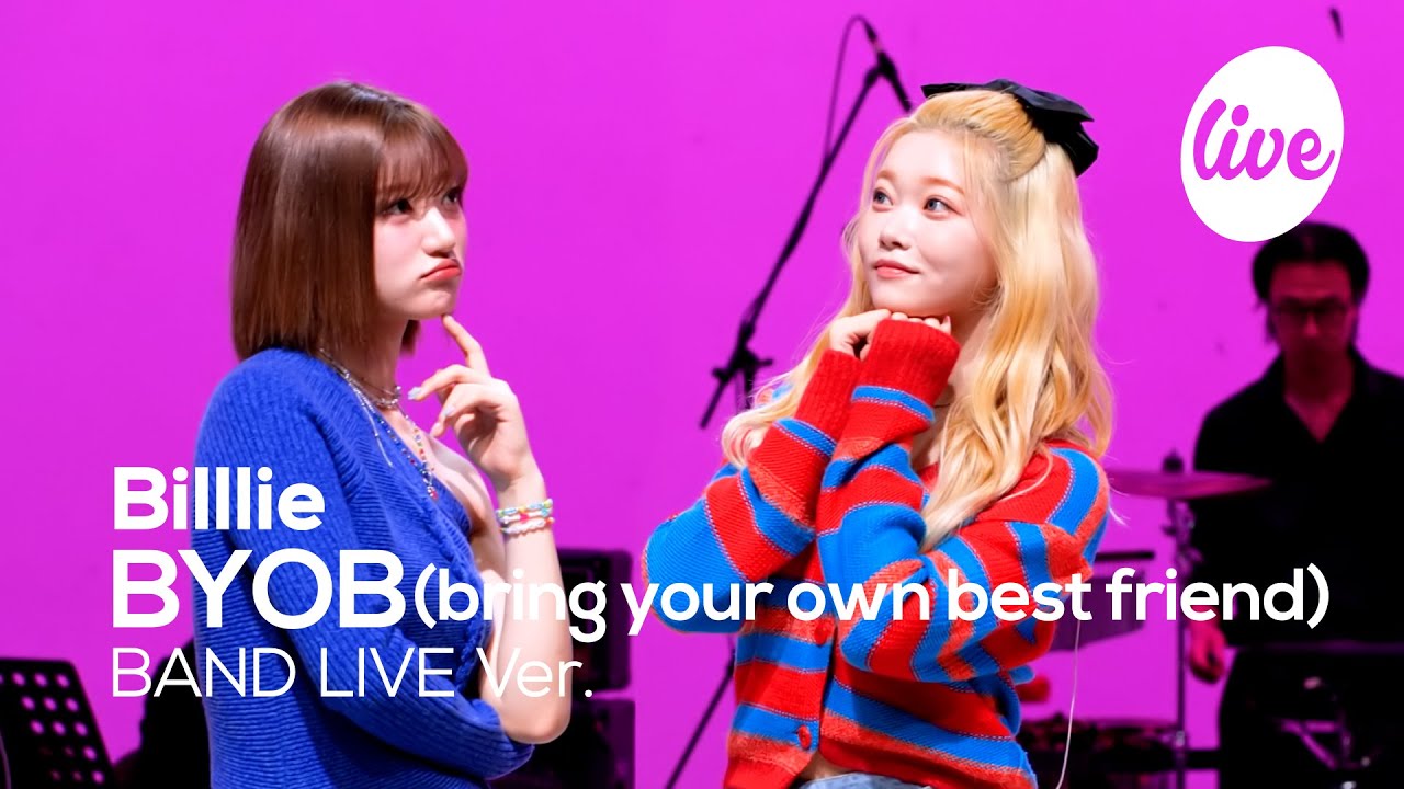 [4K] Billlie - “BYOB (bring your own best friend)” Band LIVE Concert [it's Live] шоу живой музыки