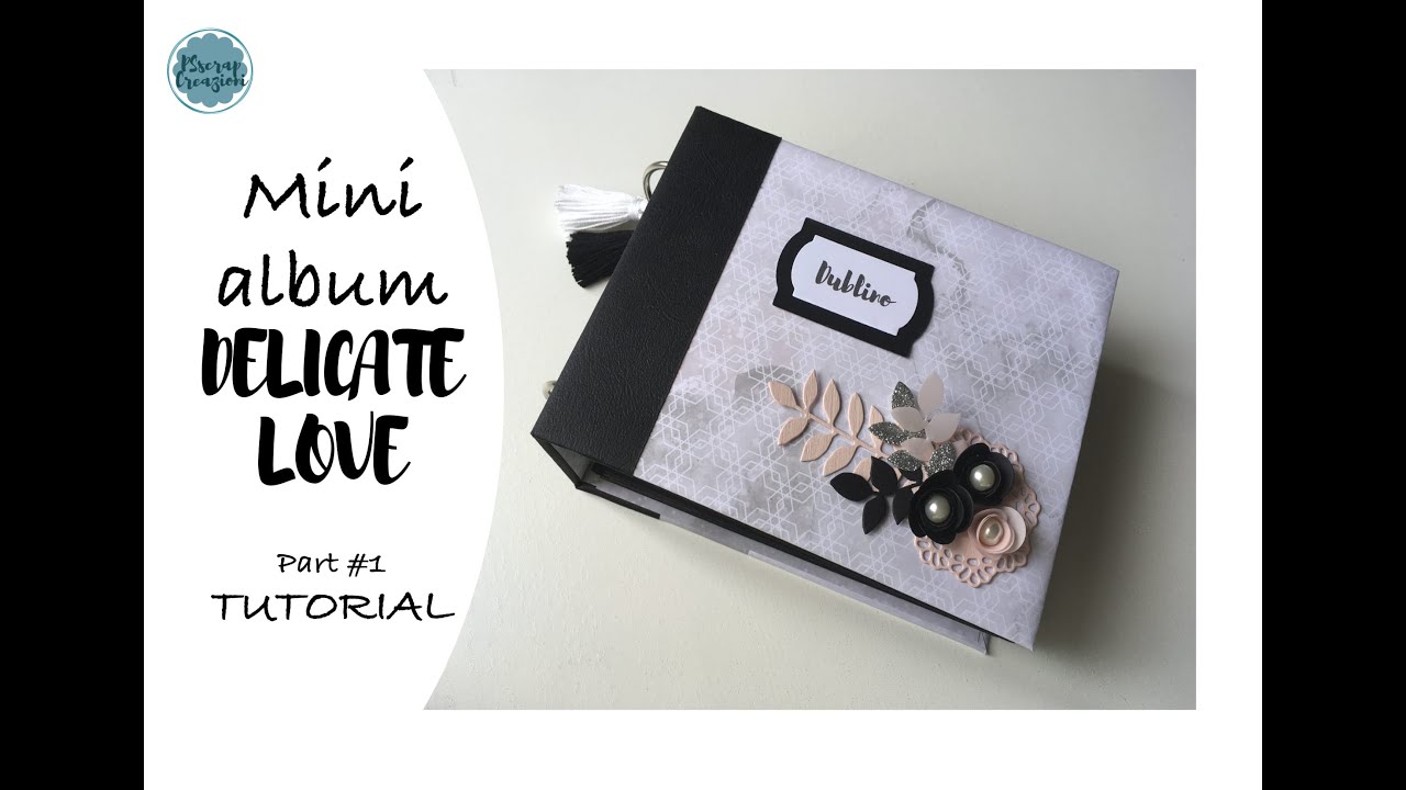 Mini album DELICATE LOVE - Part #1 TUTORIAL