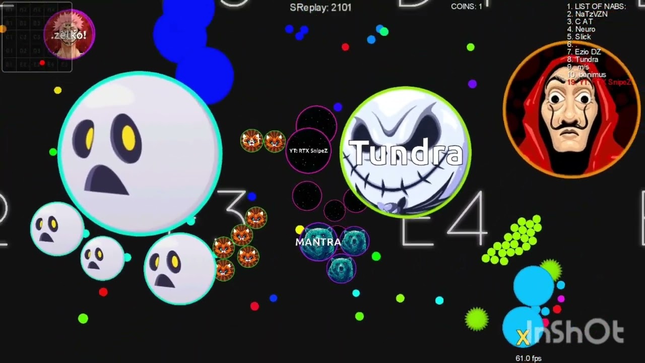News tricks and skills 🔥🔥Dominating in Blob.io crazy