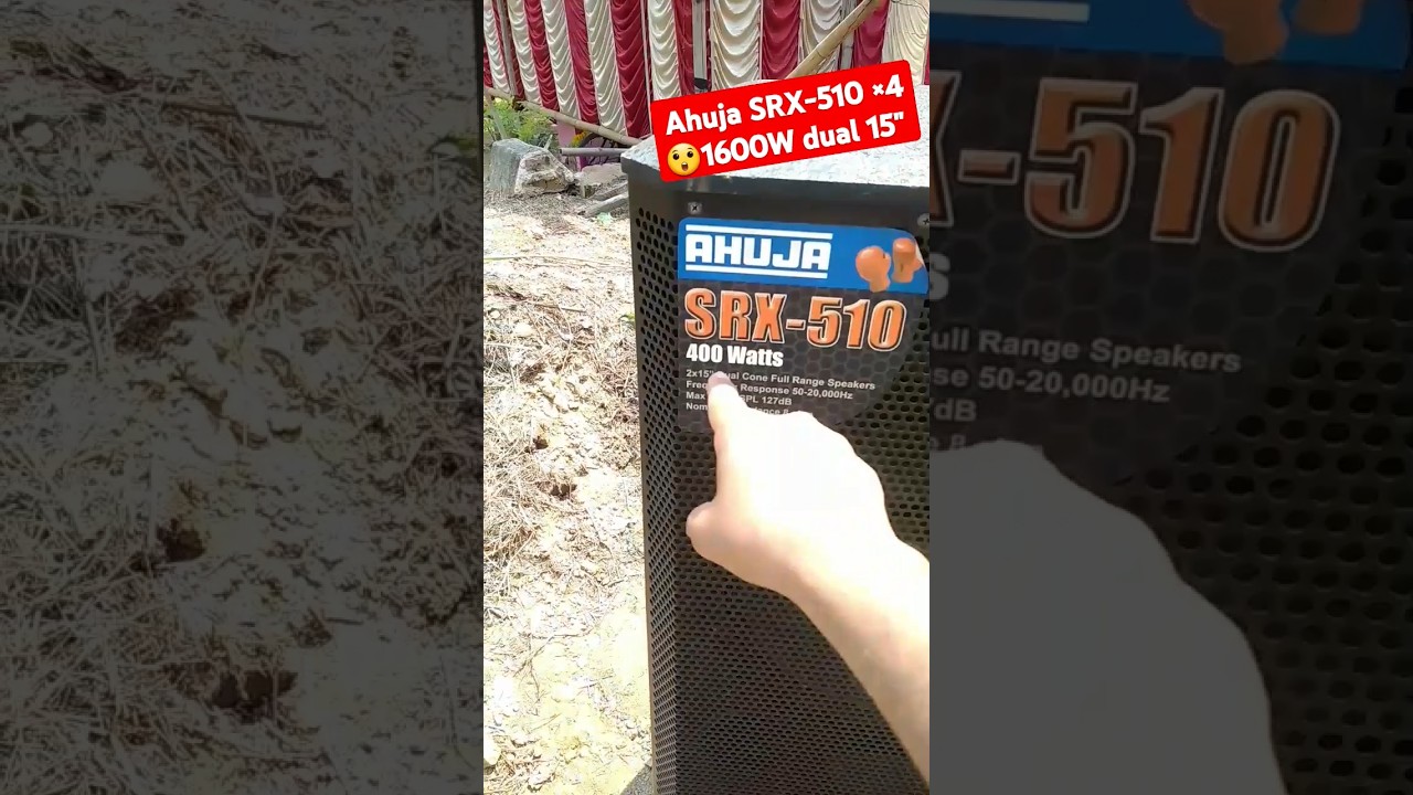 400W Ahuja dual 15