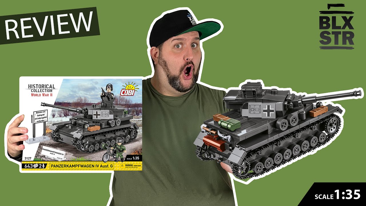 Nicht gut! COBI-3127 Panzerkampfwagen IV Ausf. G 💥 1:35 ▶️ UNBOXING, SPEED BUILD, FAKTEN & REVIEW