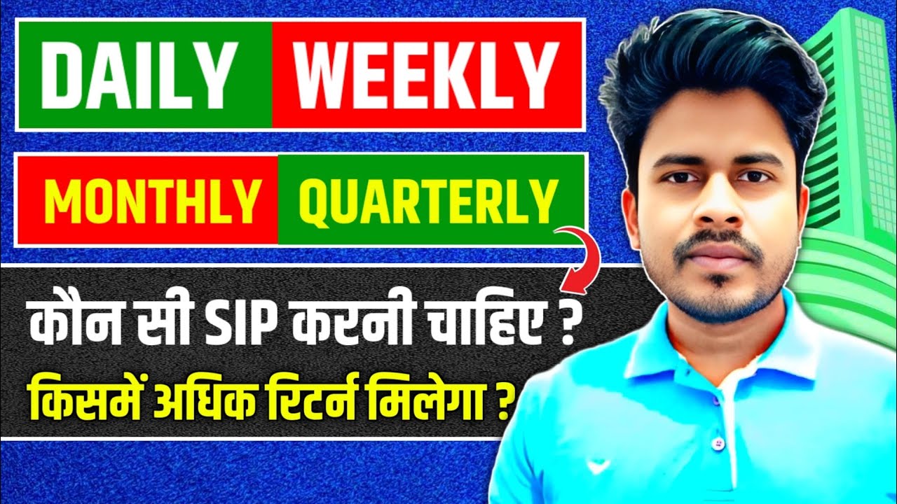Daily vs Weekly vs Monthly SIP in Mutual Fund | Investment के लिए कौन सा SIP का तरीका सबसे अच्छा है?