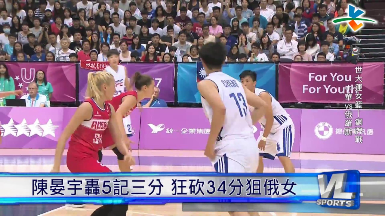 8/28 世大運女籃銅牌戰 中華強碰戰鬥民族