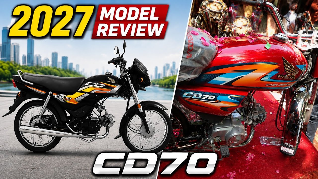 New Honda CD 70 & Honda CD Dream 2027 Review | All Colors Explained
