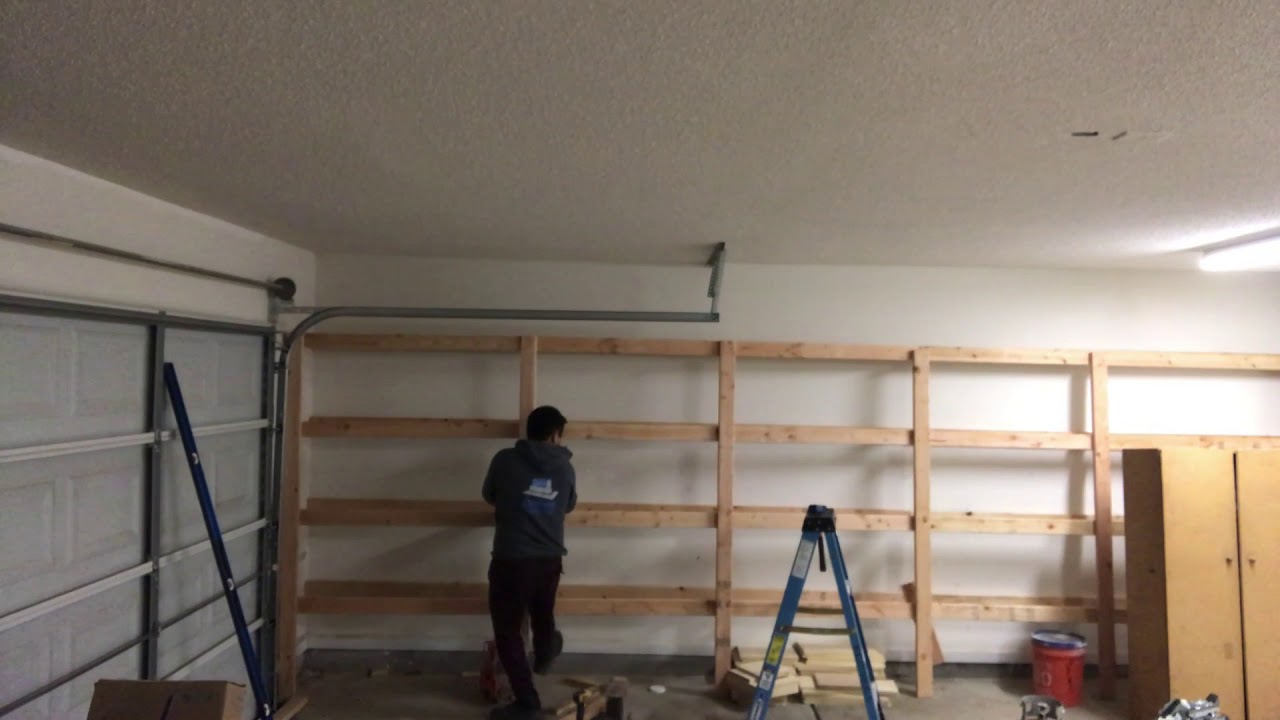 Cheap Garage Shelves Full Length of garage