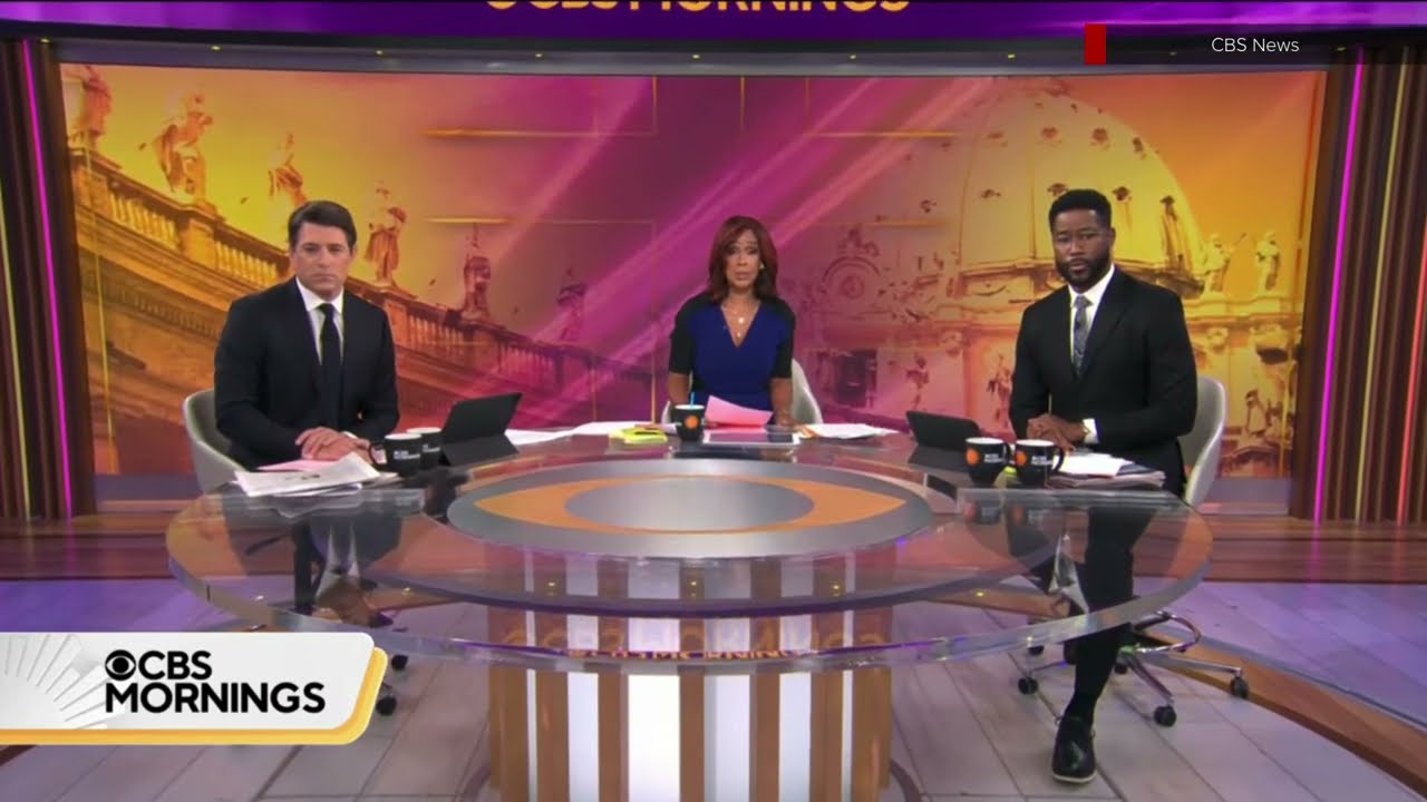 «CBS Mornings» — специальный репортаж CBS News о смерти Папы Франциска, 7:00 утра по восточному в...