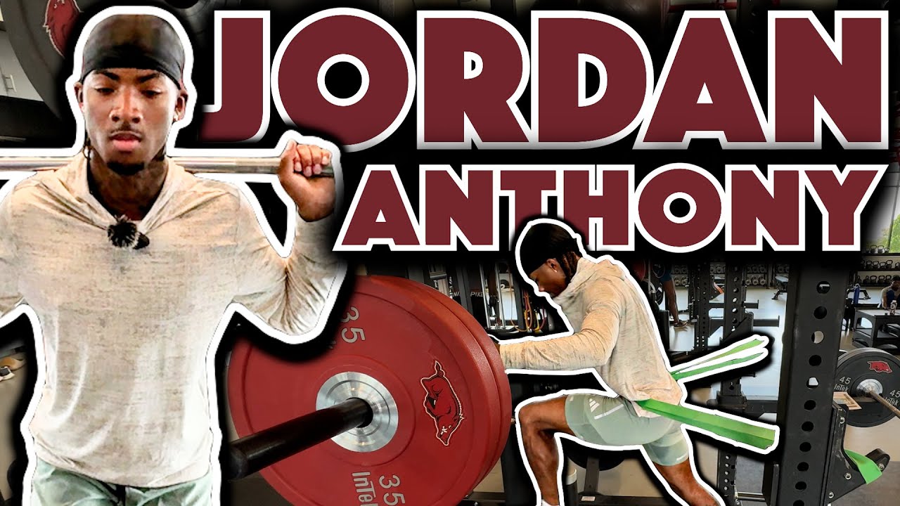 Чемпион NCAA Джордан Энтони отправляется в тренажерный зал 🏋🏾‍♂️