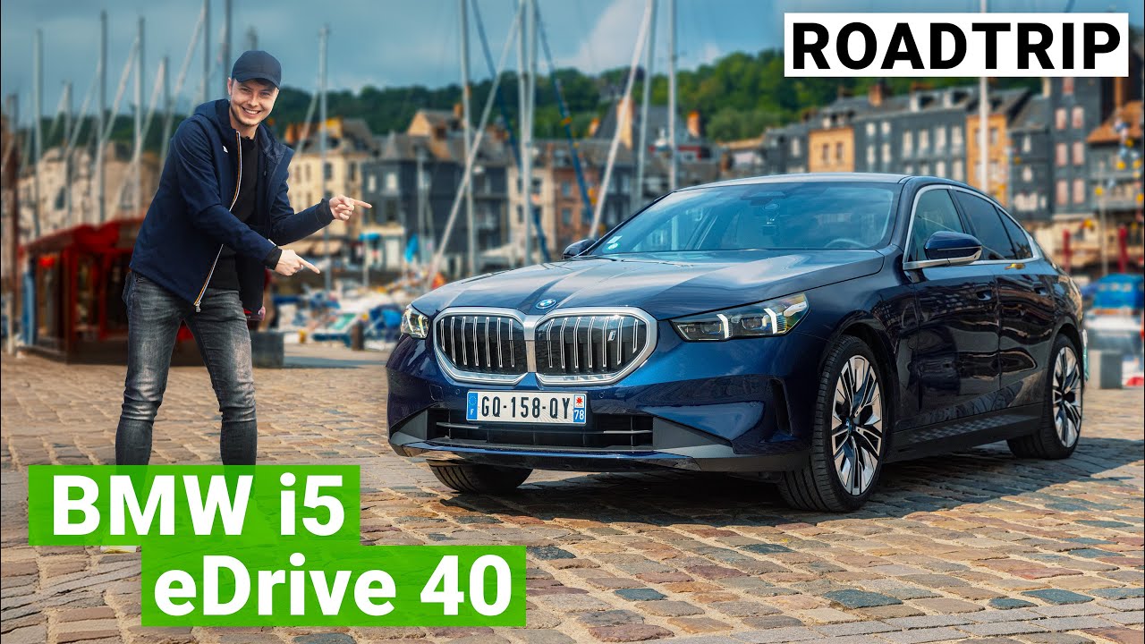 Essai Longue Distance BMW i5 eDrive 40 : 1000 km en Normandie !