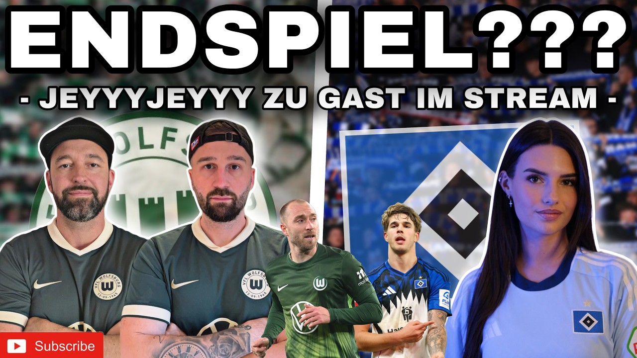 [#0089] ► JEYYYJEYYY IM STREAM 💪🏻⚽️ | ENDSPIEL GEGEN DEN @HSV? 😨🤯 | #vflwolfsburg #hsv #endspiel