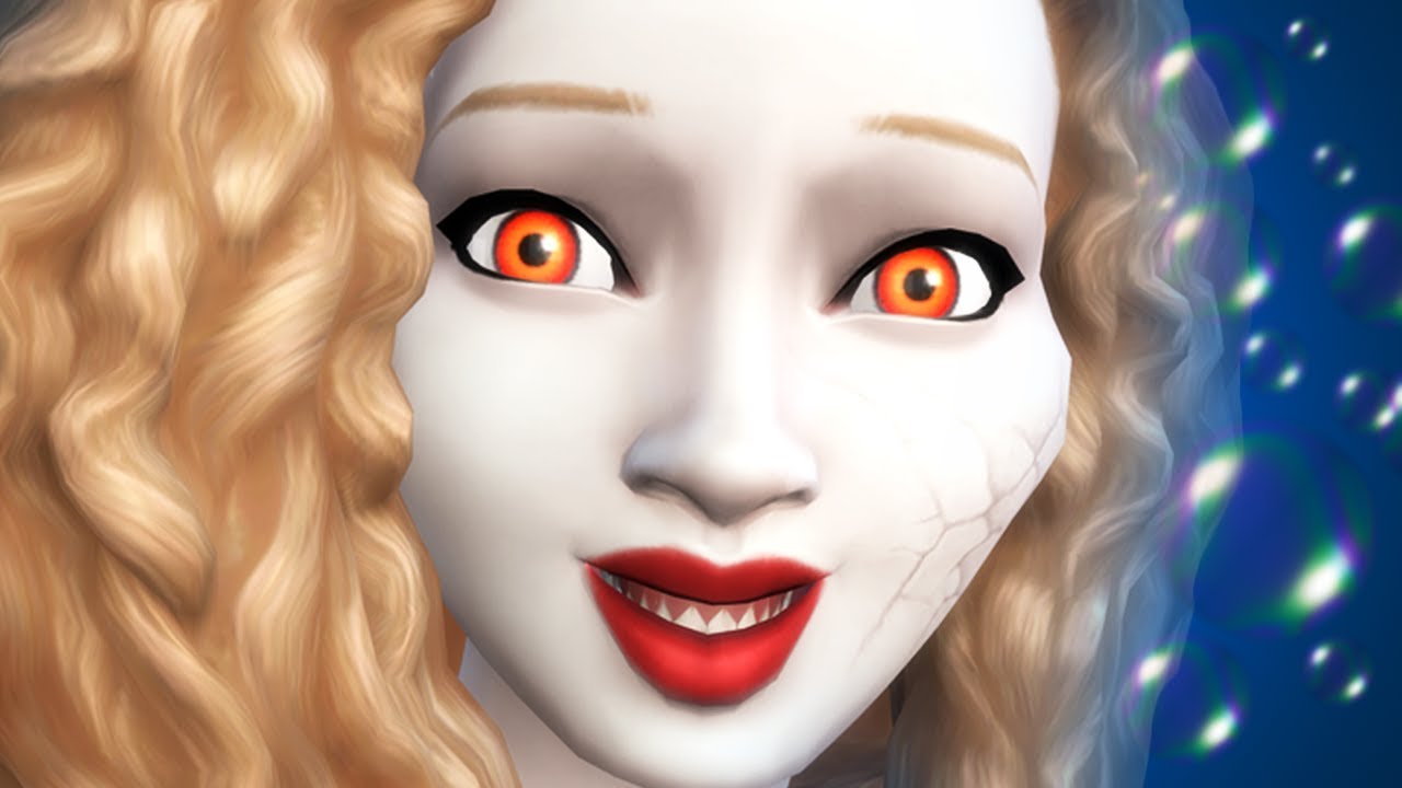 РУСАЛКА КРОВОПИЙЦА В THE SIMS 4