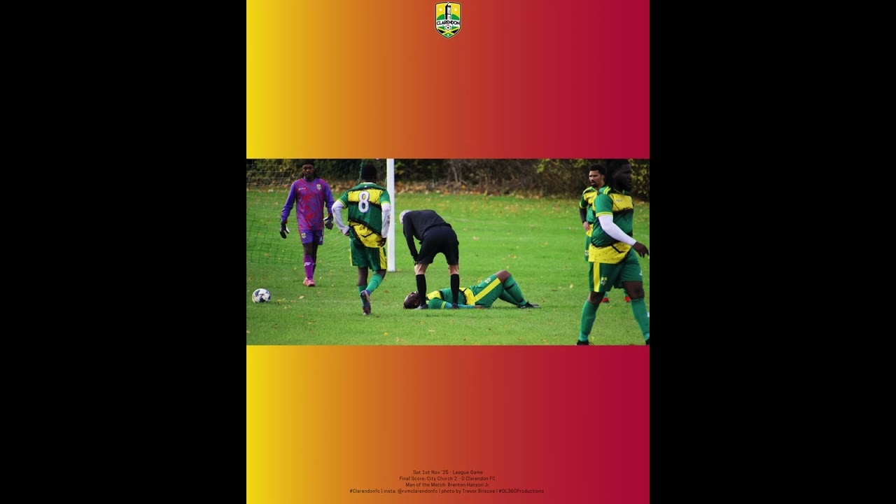 Possession Dominance, Goal Drought Continues! | City Church 2 - 0 Clarendon FC