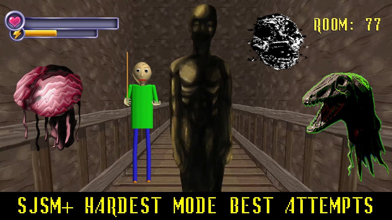 My Best Attempts at HARDEST MODE in SJSM+ [Mod]