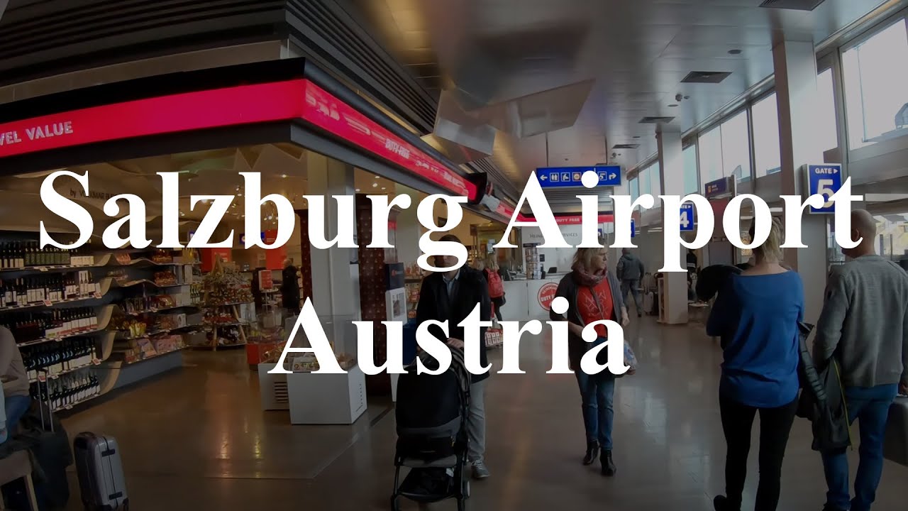 Salzburg Airport, Austria - March 28, 2019