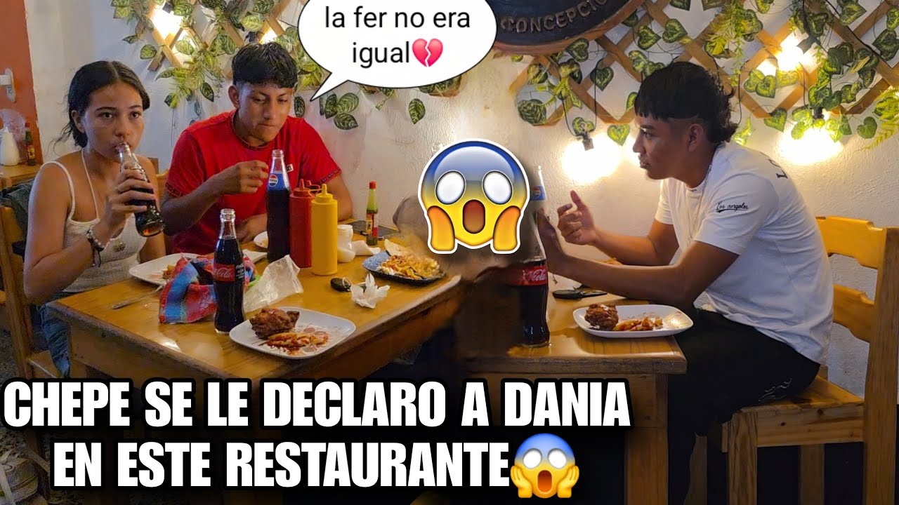 CHEPE Muy Enamorado Se Llevo A DANIA A Este Lujos0 Restaurante😍DANIA Confezo Esto De FERNANDA😱