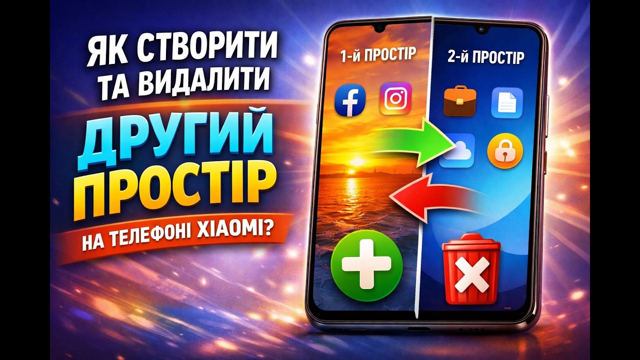 Як створити та видалити другий простір на телефоні Xiaomi?