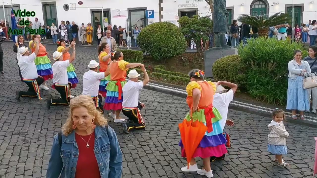 Marchas Populares nas festas do Nordeste em São Miguel Açores. 