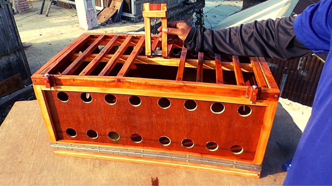 How to Make a Racing Pigeons Training Basket / Pigeon carrying basket