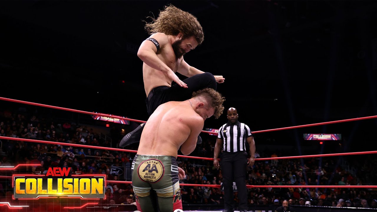 Action Andretti steps up the TNT Champion Jack Perry’s Open Challenge! | 11/9/24, AEW Collision
