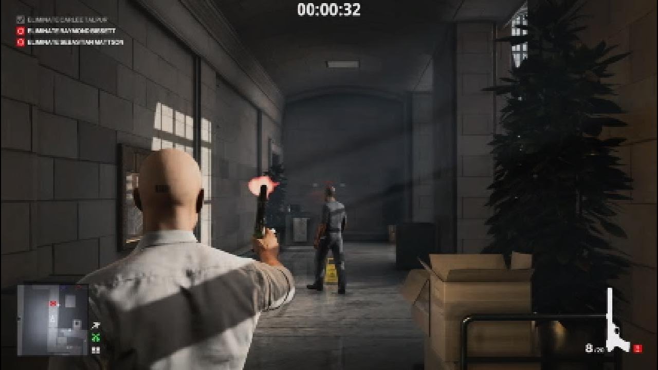HITMAN WoA - Vinux Ascension LVL1 - 0:46(V_i_c_kS's Contract)
