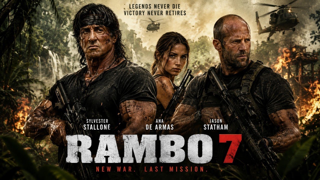 Rambo 7 Last War (2026) Movie 🍿 Sylvester Stallone, Jason Statham, Ana | Concept Story & Fan Review